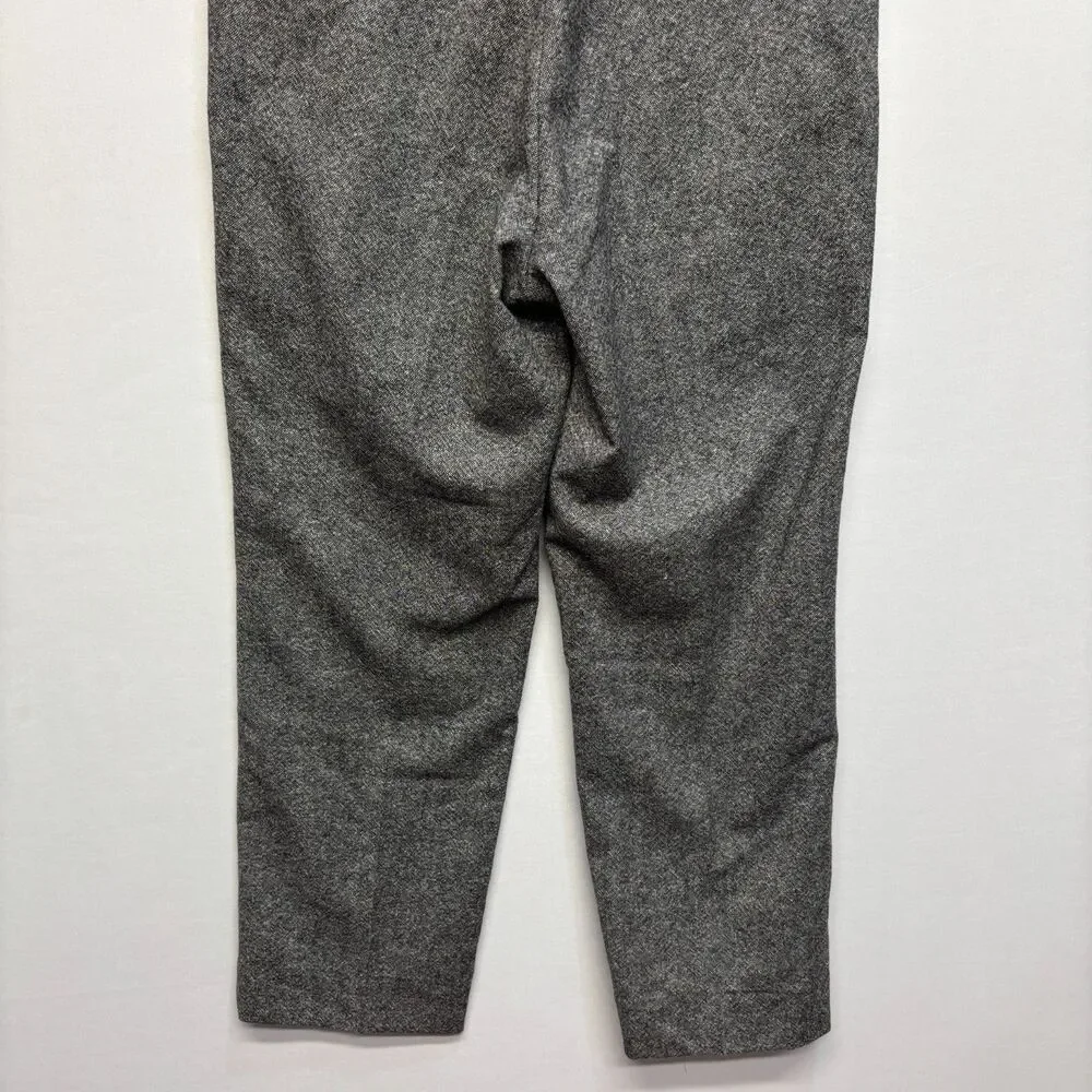 O'Connell's Men Wool Dress Pants Size 32x29 Made in USA Gray D119 -25